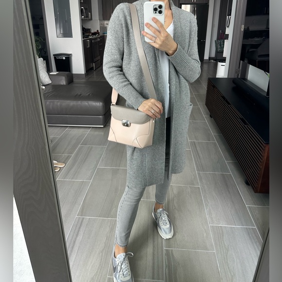 Mattioli pink beige taupe crossbody purse bag - Picture 4 of 16